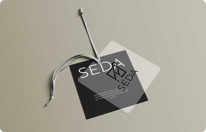 SEDA Fashion Brand - Packaging and Label Design