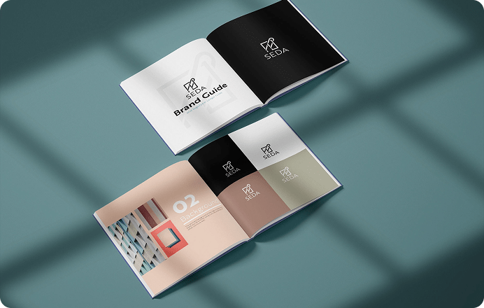 SEDA Fashion Brand - Logo and Visual Elements